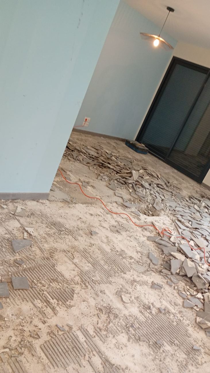 Dépose de carrelage