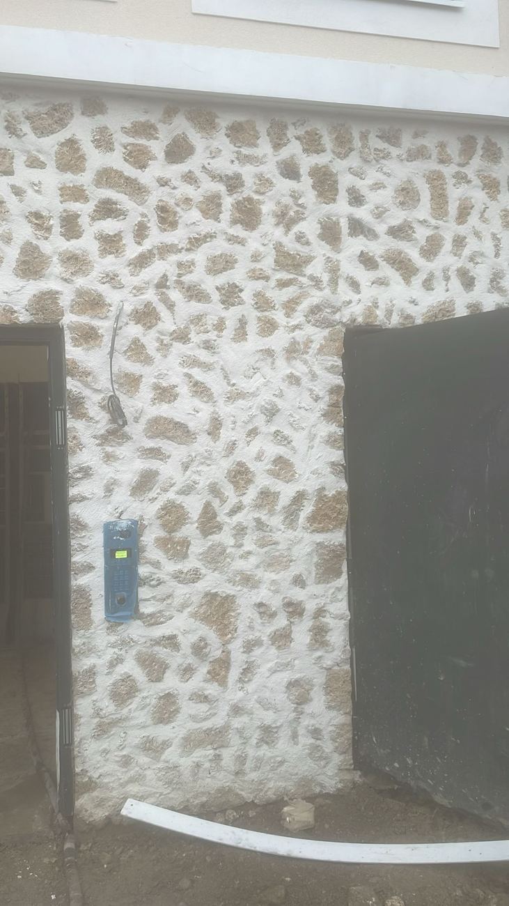 Façade pierre / drainage